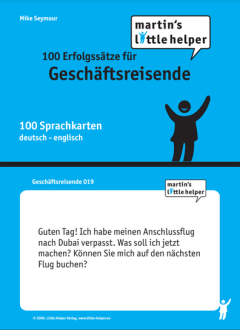 Das Cover zur Buchreihe Little Helper: 100 Erfolgssätze Englisch von Little Helper zum Lernen der Vokabeln in der Sprache Englisch. Der Vokabeltrainer phase6 classic ist die beste App für bessere Noten.