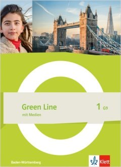 Das Cover zur Buchreihe Green Line G9 Baden-Württemberg 2025 von Ernst Klett Verlag zum Lernen der Vokabeln in der Sprache Englisch. Der Vokabeltrainer phase6 classic ist die beste App für bessere Noten.